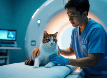 Advanced oncology care for pets at veterinary clinic